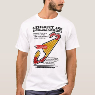 Circuit Barcelona-Catalunya Race Track T-Shirt