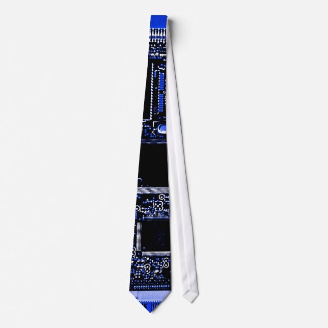 Circuit Blue 2 Krawatte (Vorderseite)