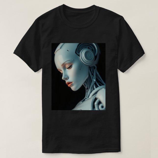 Circuit Dreams: A Cyberpunk Vision T-Shirt (Design vorne)