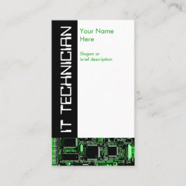 Circuit Green 2 "IT Technician" Visitenkarte