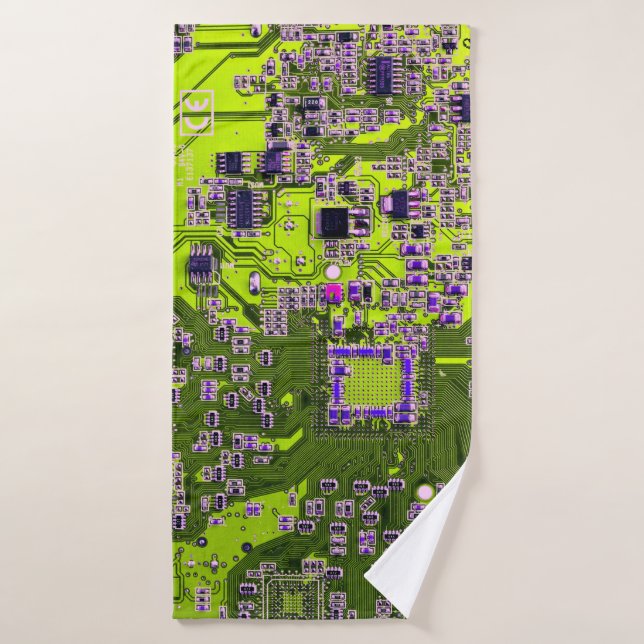 Circuit imprimé circuit imprimé circuit imprimé ca (Serviette de bain)