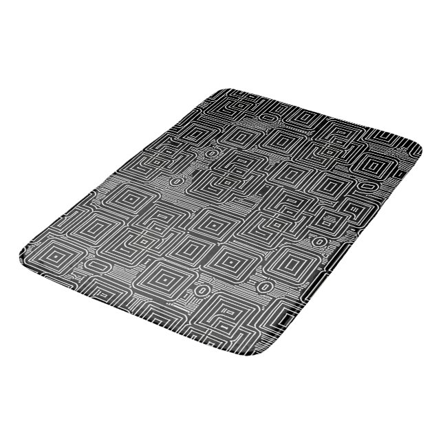 Circuit Maze Badematte (Schrägansicht)