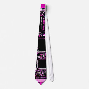 Circuit Pink tie Krawatte