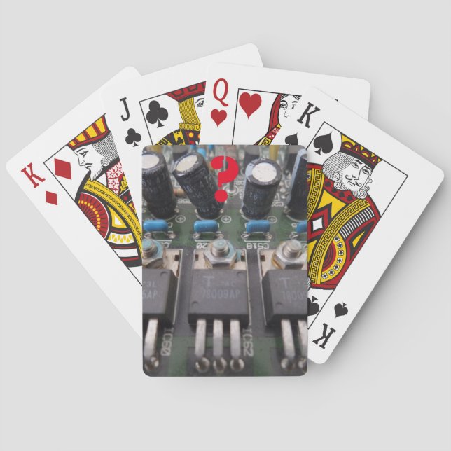 Circuit Poker Playing Cards Spielkarten (Rückseite)