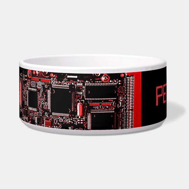 Circuit Red 2 Hundeschale Napf (Links)