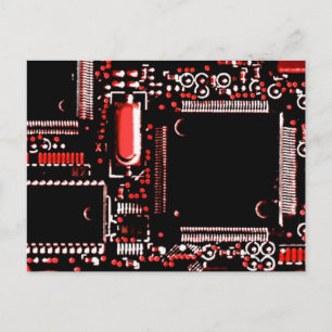 Circuit Red 2 Postkarte