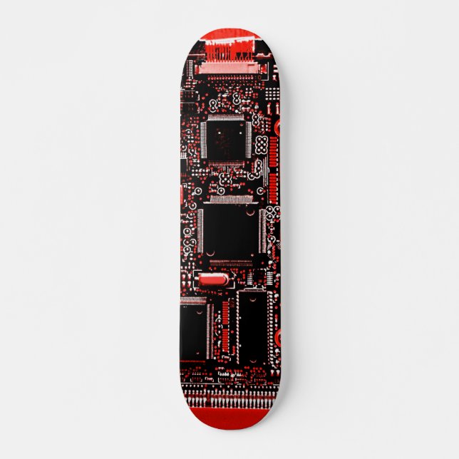 Circuit Red 2 Skateboard (Vorne)