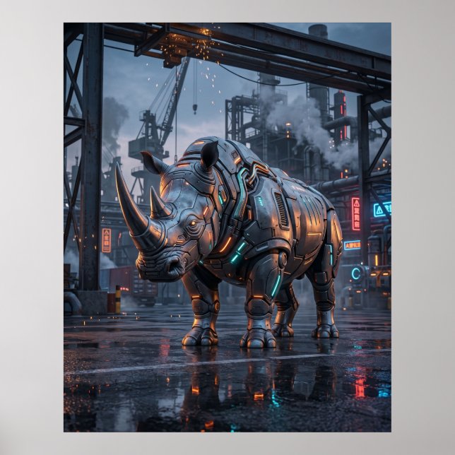 Circuit Rhino Iron District Poster (Vorne)