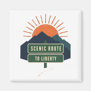 Circuit Scénique vers le Magnet de la Liberté