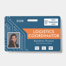 Circuit Tech Event Koordinator Fotoausweis Badge