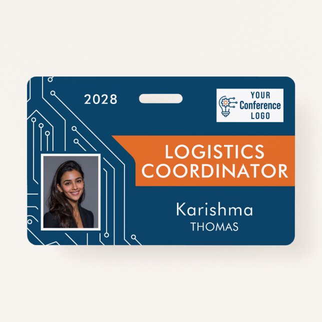 Circuit Tech Summit Coordinator Photo ID Badge Ausweis (Vorderseite)