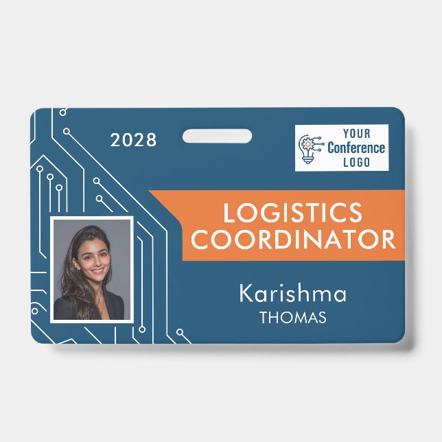 Circuit Tech Summit Koordinator Photo ID Ausweis (Vorderseite)