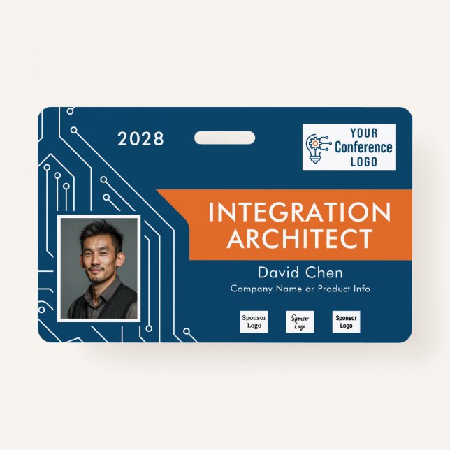 Circuit Technology Architect Vendor Photo ID Badge (Devant)