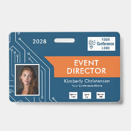 Circuit Technology Event Director Photo ID Badge Ausweis