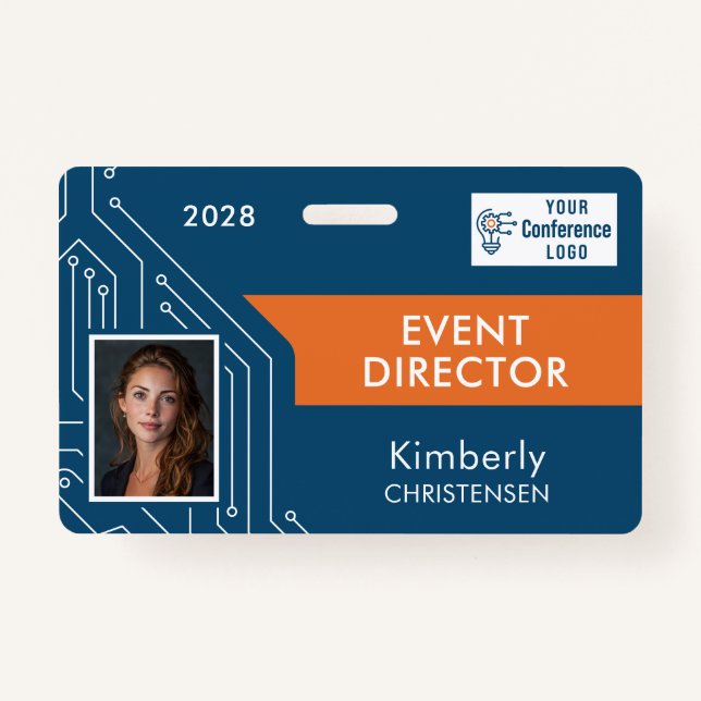Circuit Technology Event Director Photo ID Badge Ausweis (Vorderseite)