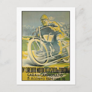 Circuito Motociclistico-1924 Postkarte