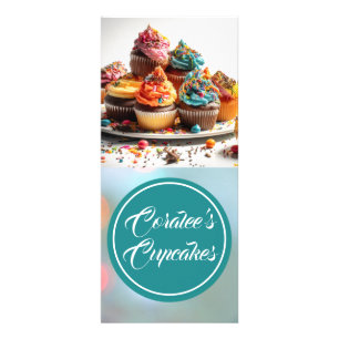 Circulaire Cupcake de carte classique personnalisa