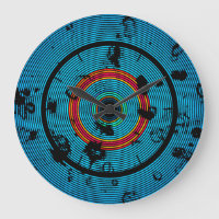 Circular Blue Abstrakt Pattern