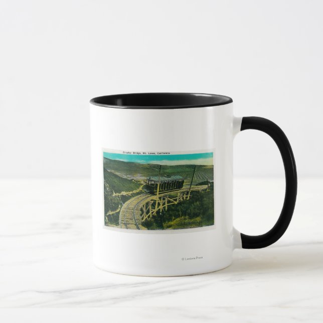 Circular Bridge, Mt. LoweMt. Lowe, CA Tasse (Rechts)