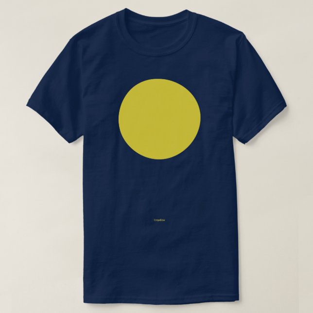 Circular Crayola Cragelb T-Shirt (Design vorne)