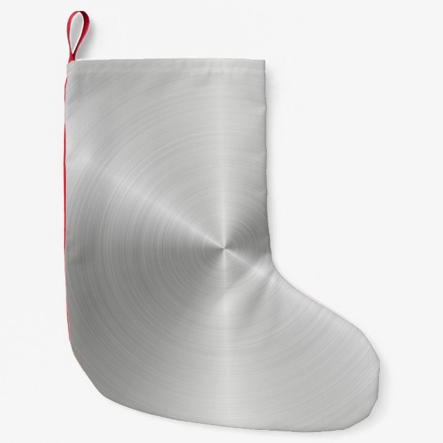 Circular slabs metal iron kleiner weihnachtsstrumpf (Vorderseite)