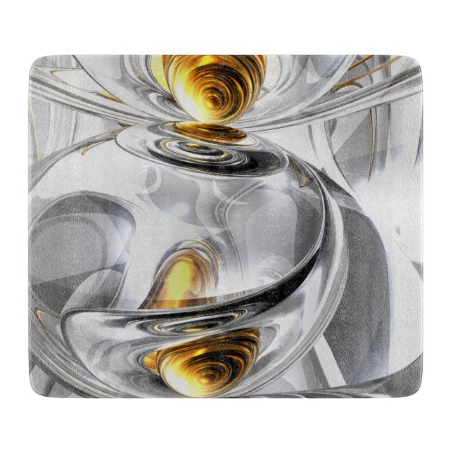Circumvoluted abstraktes schneidebrett (Vorderseite)