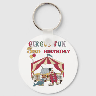Circus 3. Geburtstagsgeschenke Schlüsselanhänger