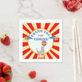 Circus Act Vielen Dank, Party Napkins Serviette