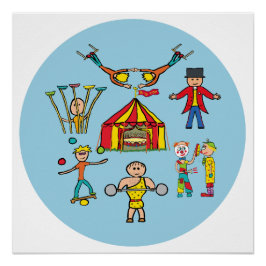 Circus Acts Poster