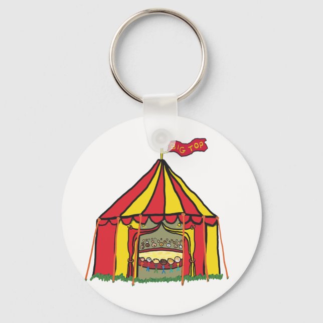 Circus Big Top 10 Schlüsselanhänger (Vorderseite)