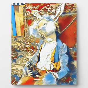 Circus Bunny Fotoplatte