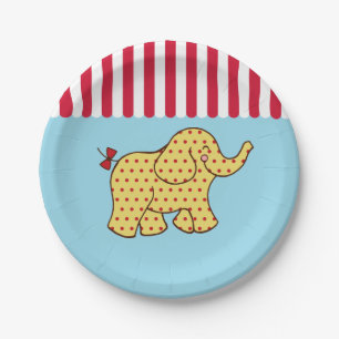 Circus Carnival Elephant Party Paper Teller