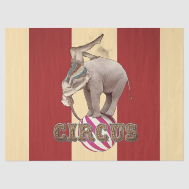 Circus Carnival  Seidenpapier (Vorderseite)