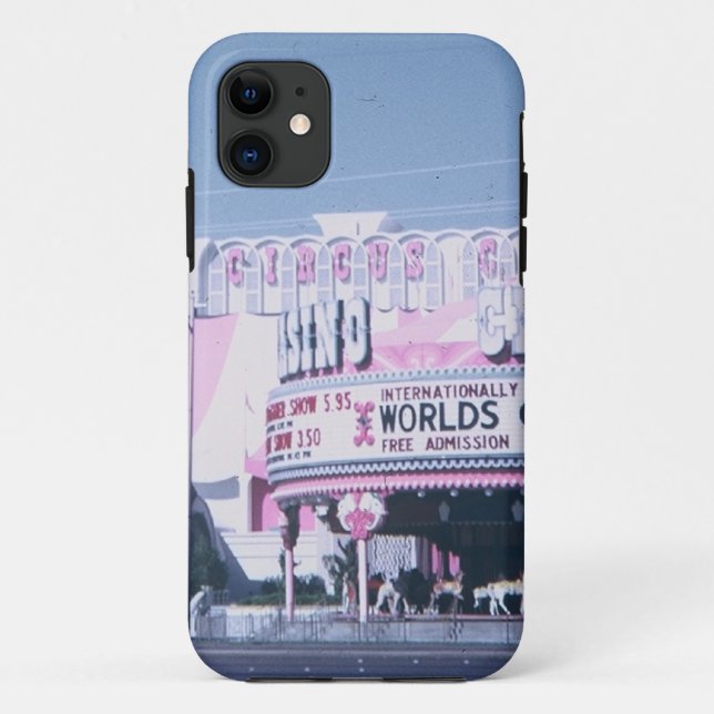 Circus Circus Las Vegas Case-Mate iPhone Hülle (Rückseite)