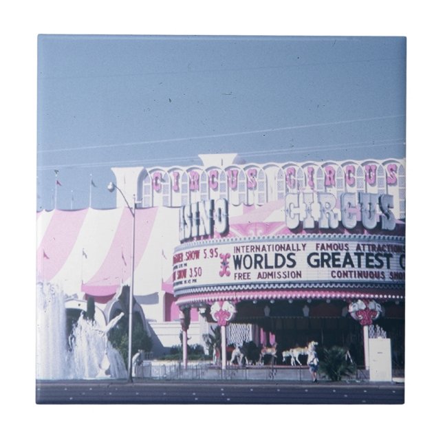 Circus Circus Las Vegas Fliese (Vorderseite)