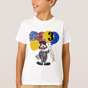 Circus Clown 3. Geburtstag Tshirts und Geschenke