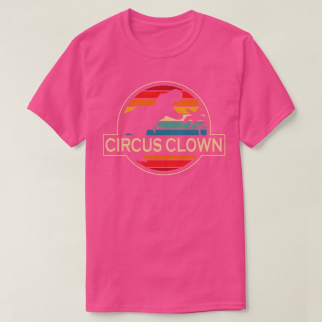 Circus Clown Dinosaurier T-Shirt (Design vorne)