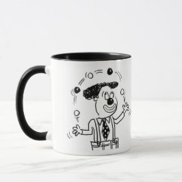 Circus Clown Juggler Juggling Balls Tasse