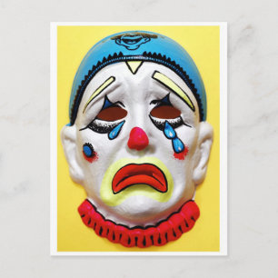Circus Clown Postkarte