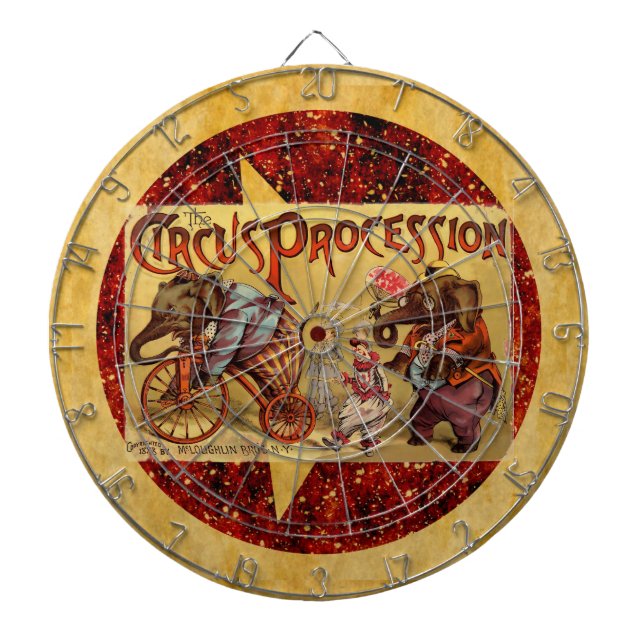 Circus Dart Board Dartscheibe (vorne)