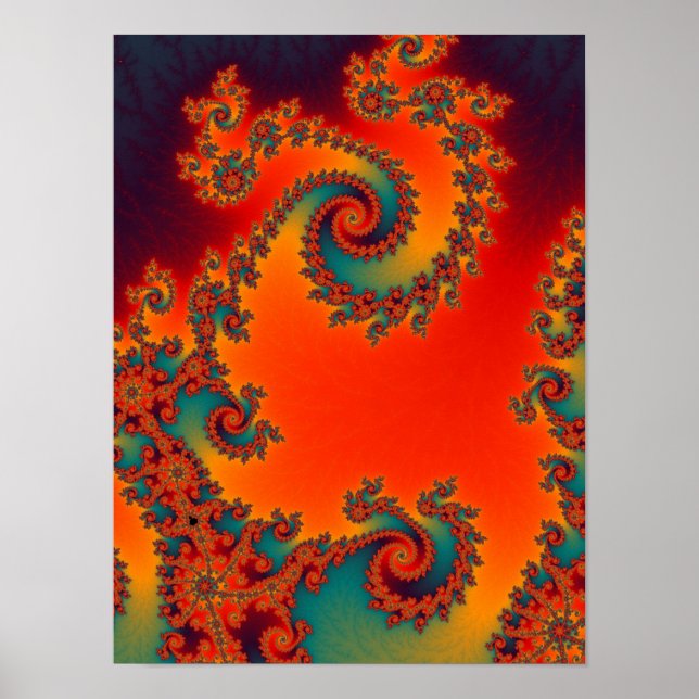 Circus Double Spiral Poster (Vorne)