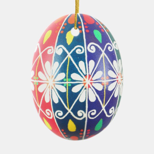 Circus Egg Ornament (Vorne)