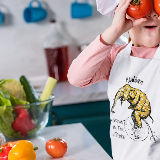 Circus Elephant Gifts Kinderschürze (Von Creator hochgeladen)