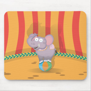 Circus Elephant Mousepad