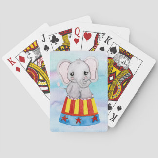 Circus Elephant Spielkarten