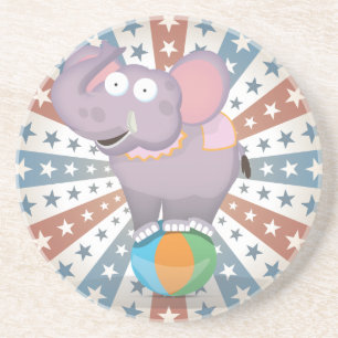 Circus Elephant Untersetzer