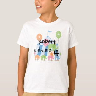 Circus Elephants Personnalisable T-shirt Anniversa