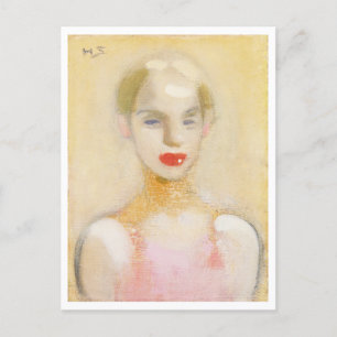 Circus girl, Helene Schjerfbeck Postkarte