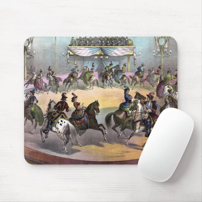 Circus Grand Finale, Circa 1872. Mousepad (Mit Mouse)