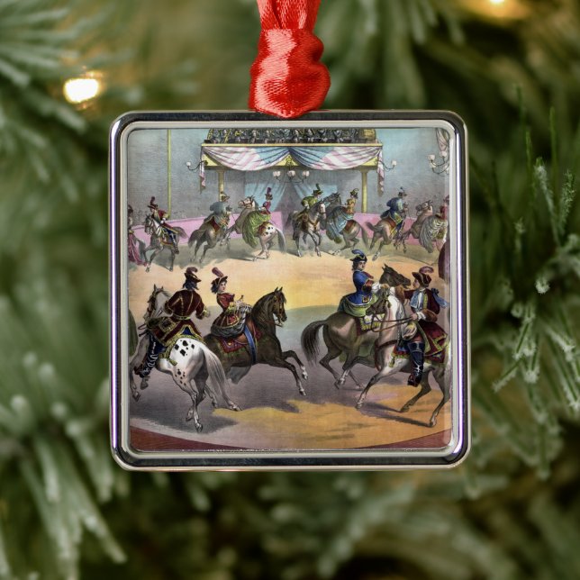 Circus Grand Finale, Circa 1872. Ornament Aus Metall (Baum)